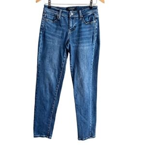 Liverpool Los Angeles The Girlfriend Mid-Rise Skinny Jeans in Vista, Size 0/25‎